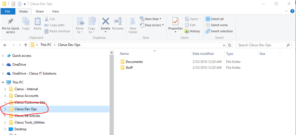 how to use microsoft onedrive as a mapped drive